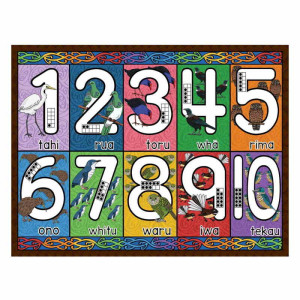 Te Reo Maori Puzzle Numbers