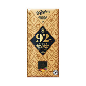 Whittakers 92% Cocoa Ghana Intense Dark 100g
