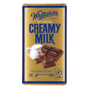Whittakers 33% Creamy Milk 250g