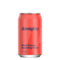 Almighty Blood Orange Sparkling Water 6 Pack
