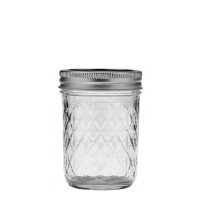Ball Regular Mouth Quilted 8oz Jars