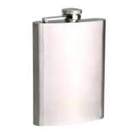 Bartender Stainless Steel Hip Flask