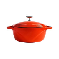 Lodge Dutch Oven 5.6L Cherry/Top