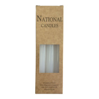 National Candles White 6-pack