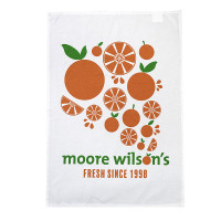 MW Orange Teatowel