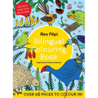 Repo Pepi Bilingual Colouring Book