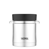 Thermos Vacuum Insulated Sleeve with Microwavable Food Jar