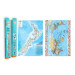 Twin Pack NZ 2 in 1 World & Flags Map