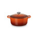 Le Creuset Cast Rnd Cass 24cm Cayenne