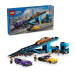 LEGO CITY Car Transporter Truck with Sports Cars