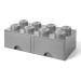 Lego Storage Drawer 8 Dark Grey
