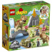 Lego Jurassic World T. rex and Triceratops Dinosaur Breakout