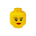 Lego Storage Head Small Girl