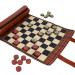Pendleton Red Black Chess & Checkers