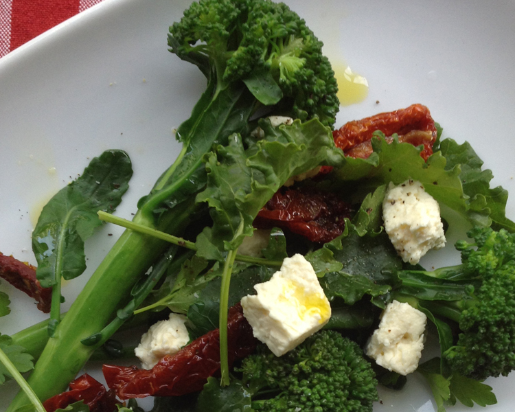 The Fresh Grower Sweet Stem Broccolini & Kale Salad