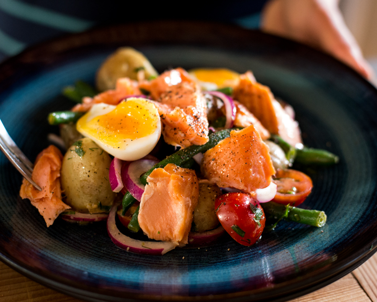 Regal Wood Roasted Salmon Niçoise Salad