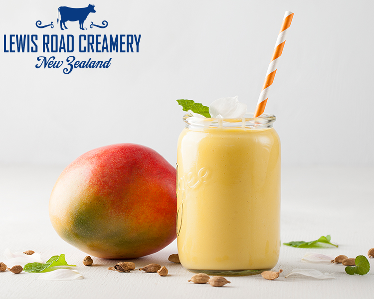 Lewis Road Creamery Mango Rose Thickshake