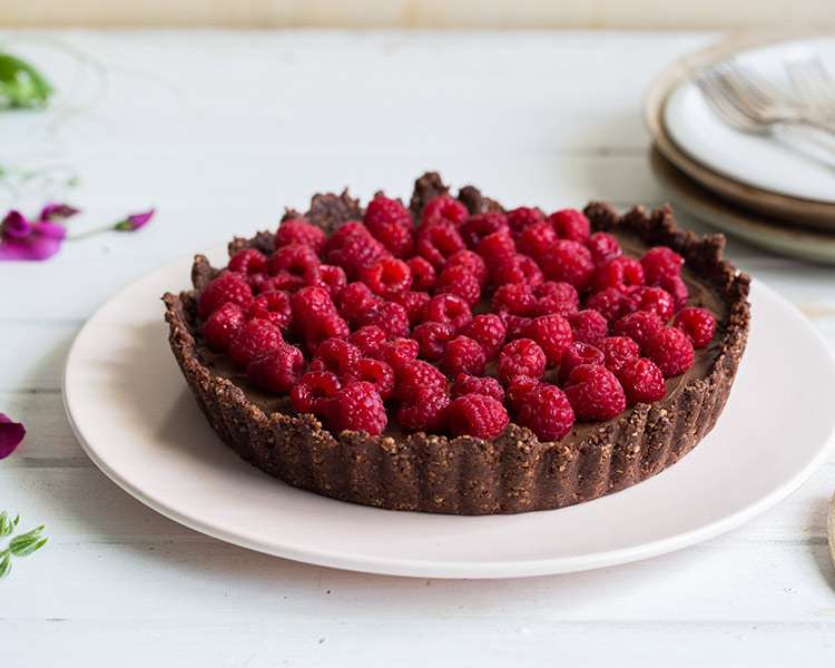 Megan May's Cacao & Raspberry Summer Torte