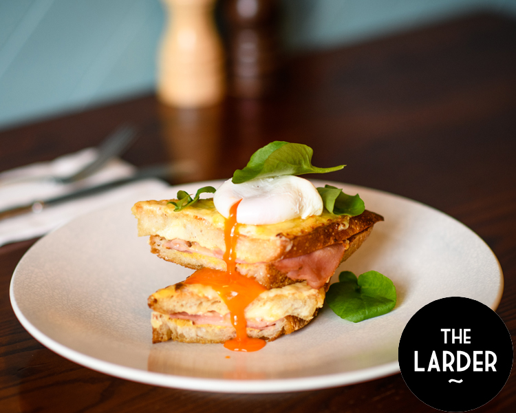 The Larder Croque Madame