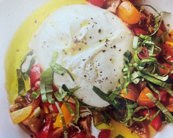 Burrata with Colourful Tomatoes by Miss Polly's Kitchen