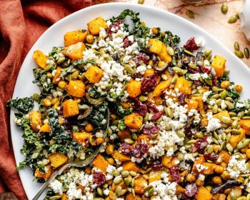 Warm Roasted Vegetable Couscous Salad